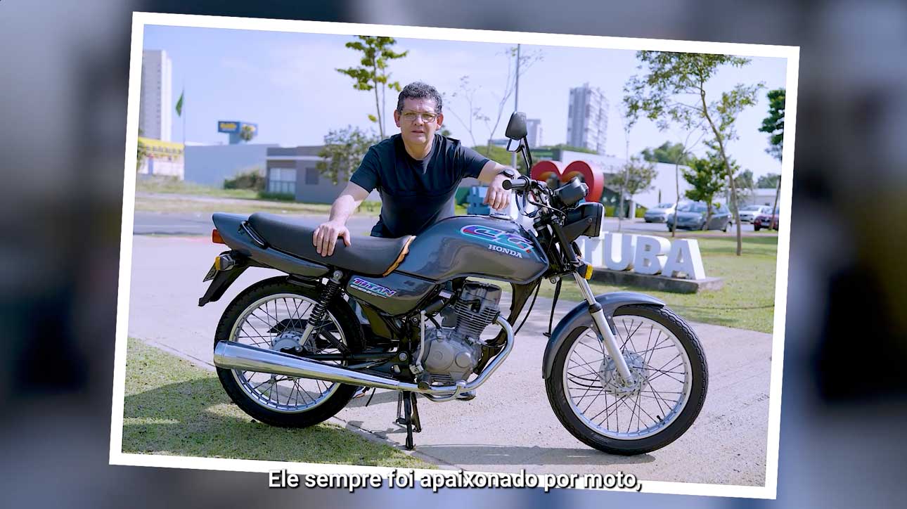 Dorival e a CG Titan: quase 30 anos de parceria no dia a dia